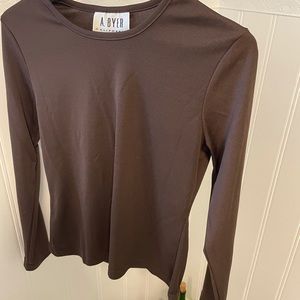 Vintage A. Byer Brown Blouse